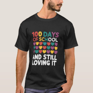 T-shirt 100e jour d'école et toujours autant d'enthousiasm