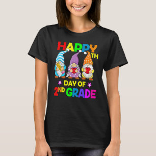 T-shirt 100e jour d'école Gnomes de 2e année Enseignant 10