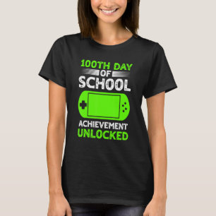 T-shirt 100e jour d'école pour les garçons 100 jours d'éco