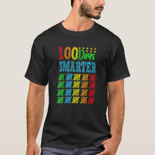 T-shirt 100e jour d'école Professeur Enfant Enfant Heureux