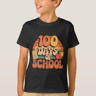 T-shirt 100e Jour super de la conception de l'école - écol