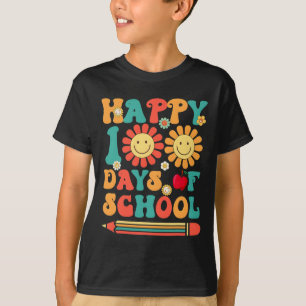 T-shirt 100ème Jour De L'Enseignant Super - 100 Jours Smar