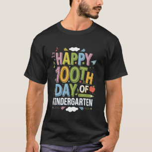 T-shirt 100ème jour d'école maternelle enseignant enfants