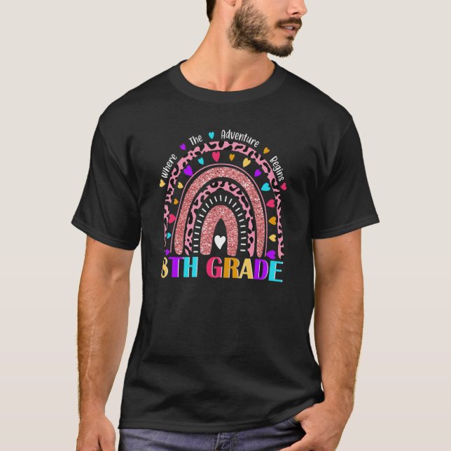T-shirt 100ème Jour D'Enseignant À L'École - 100 Jours De  (Devant)