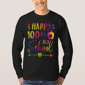 T-shirt 100th Day of School Teachers Students Happy 100 Da