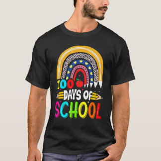 T-shirt 100th Days of School Teacher Kids - 100 Days Smart