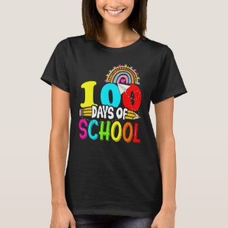 T-shirt 100th Days of School Teacher Kids - 100 Days Smart