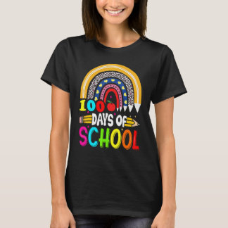 T-shirt 100th Days of School Teacher Kids - 100 Days Smart