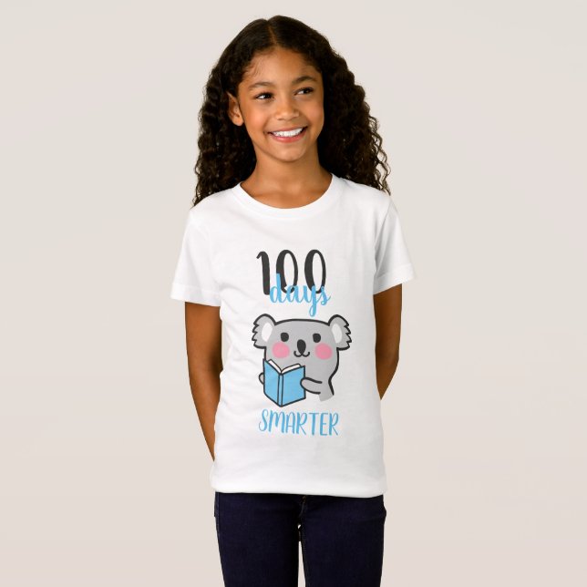 T-Shirt 100th jours de koala d'école (Devant entier)