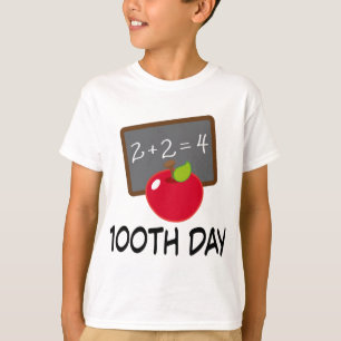 T-shirt 100th L'externat Apple Slate le cadeau de