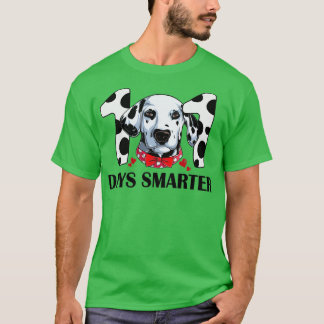 T-shirt 101 Jours D'École Chien Dalmatien 100 Jours Plus I