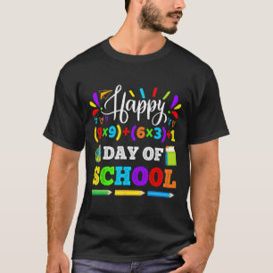 T-shirt 101 Jours D'Enseignant Enseignant Garçons Filles 1