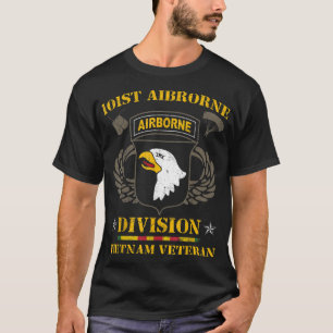 T-shirt 101e division aéroportée Vietnam Vétérinaire Tshir