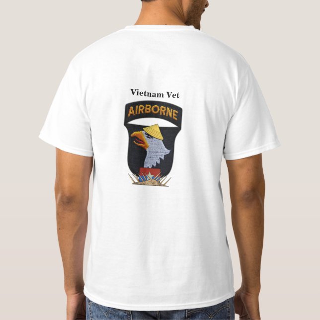 T-shirt 101e guerre des Aigles au Vietnam (Dos)