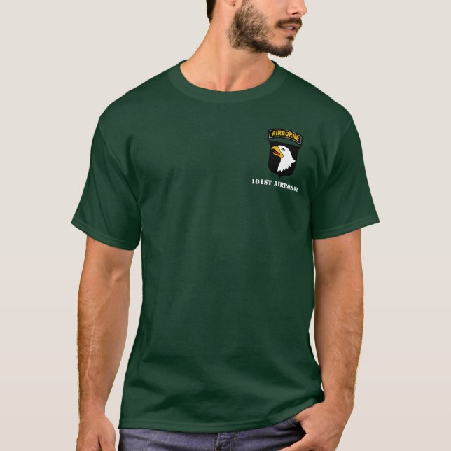 T-shirt 101st Division Aéroportée "Eagles criard " (Devant)