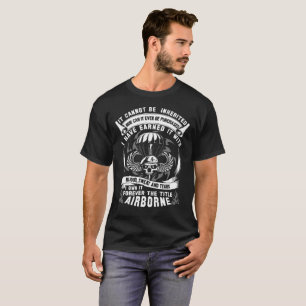 T-shirt 101st quatre-vingt-deuxième paratroope aéroport