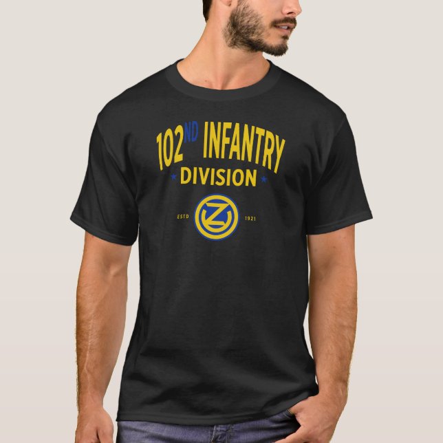 T-shirt 102e division d'infanterie - US Military (Devant)