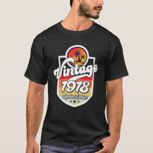 T-shirt 104 Ans Vintage 1918 Édition Limitée 104E B