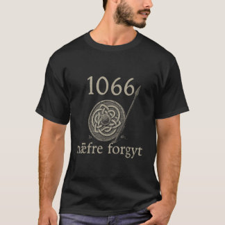 T-shirt 1066 N'oubliez jamais l'histoire viking de l'Angl
