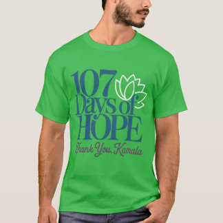 T-shirt 107 Jours d'Espoir Merci Kamala 107 Jours Kamala
