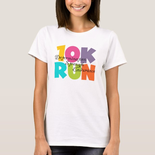T-shirt 10 000 à exécuter plusieurs (Devant)