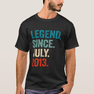 T-shirt 10 10E Légende Depuis Juillet 2013