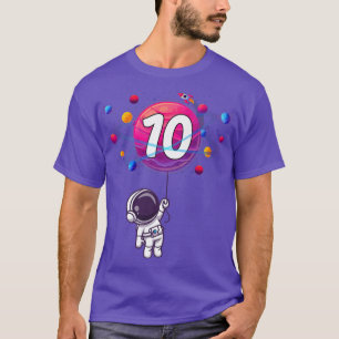T-shirt 10 ans Anniversaire Cadeau 10e anniversaire Cadeau