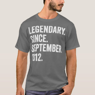 T-shirt 10 ans de légende depuis septembre 2012 10e B
