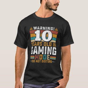 T-shirt 10 ans en mode Jeu Ne pas déranger - Vidéo