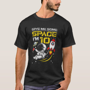 T-shirt 10 Ans Espace Extra 10E Anniversaire Garçon Astron