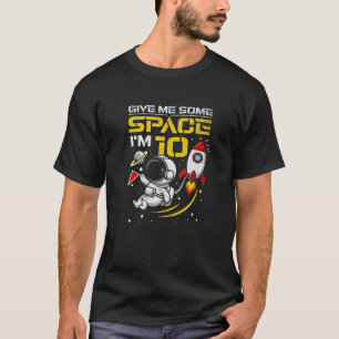 T-shirt 10 Ans Espace Extra 10E Anniversaire Garçon Astron