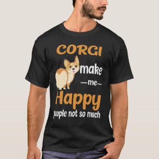 T-shirt 10 Corgi Me Rendre Heureux