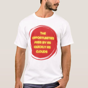 T-shirt 10 cours laissez-passer emploi étudiant