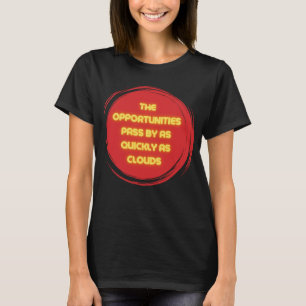 T-shirt 10 cours laissez-passer emploi étudiant