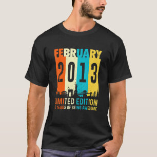 T-shirt 10 fait en février 2013 10e anniversaire