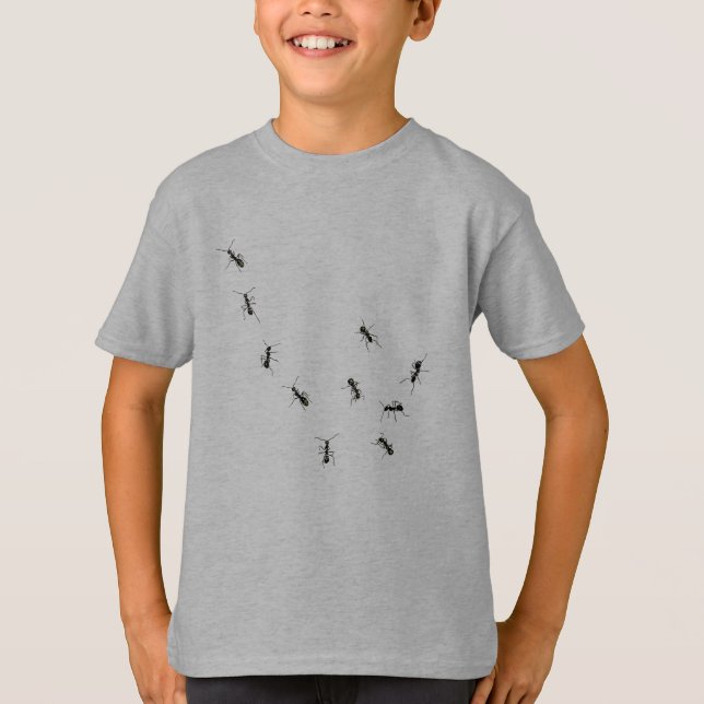 T-shirt 10 fourmis (Devant)