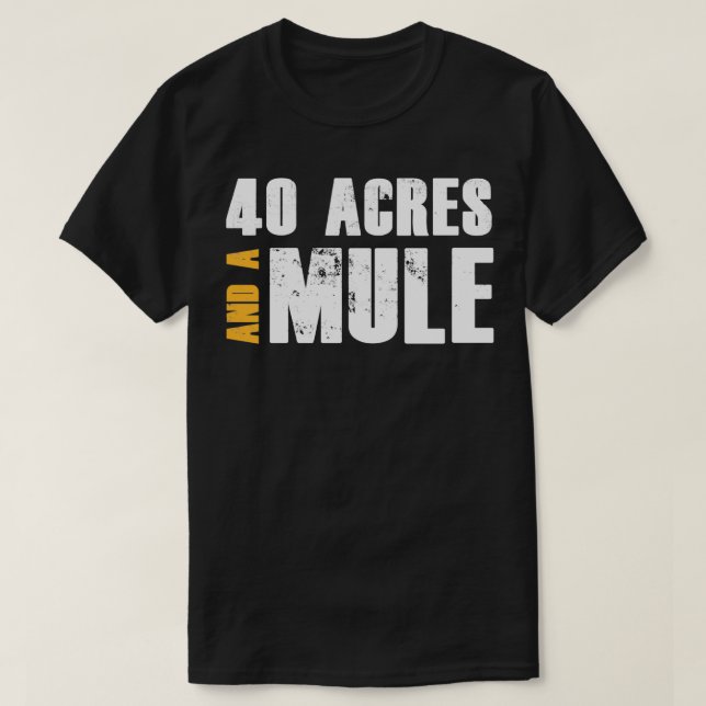 T-shirt 10 Hectares Et Une Mule (Design devant)