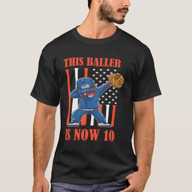 T-shirt 10 Joyeux 10E Baseball 10E (Devant)