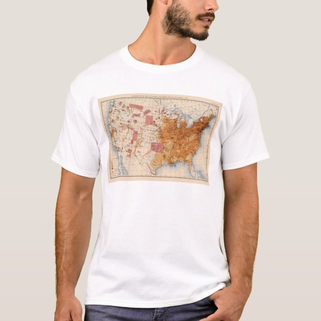 T-shirt 10 population 1870 (Devant)