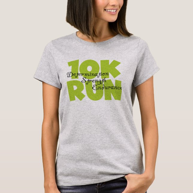 T-shirt 10 Run Spring Green (Devant)
