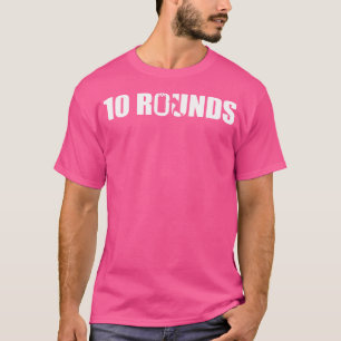 T-shirt 10 tours Boxing Lover Gym Boxer Kickboxing Kickbo