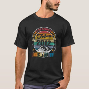 T-shirt 10 Year Old Vintage May 2012 10th Birthday