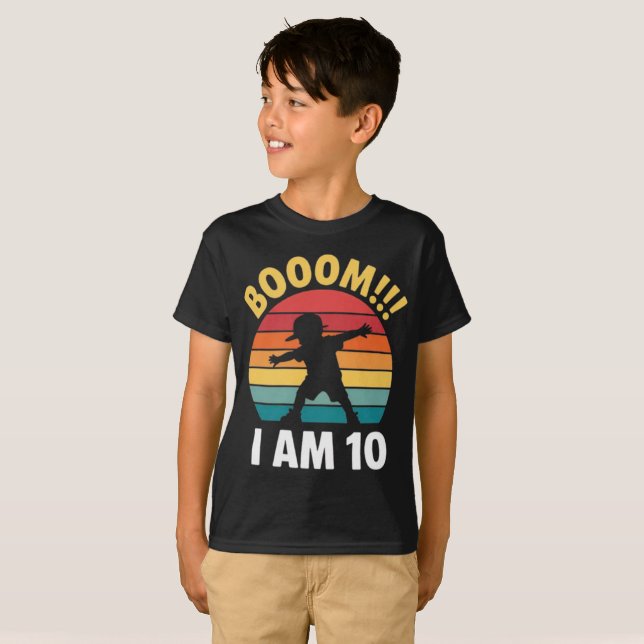 T-shirt 10e anniversaire (Devant entier)
