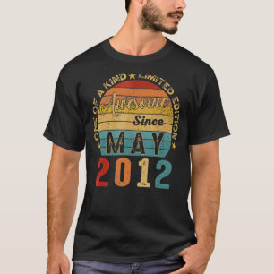 T-shirt 10e anniversaire 10 ans stupéfiant depuis mai 2012