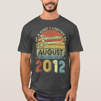 T-shirt 10e Anniversaire Cadeau 10 ans Garçon stupéfiant d
