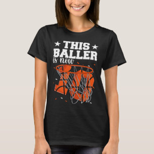 T-shirt 10e anniversaire garçons de basket-ball