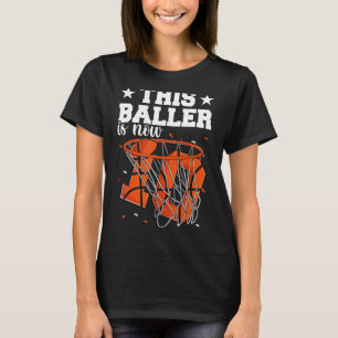 T-shirt 10e anniversaire maillot de basket garçons, Baller