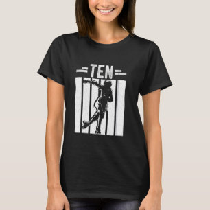 T-shirt 10e anniversaire Roller Skater Lifestyle Meilleur