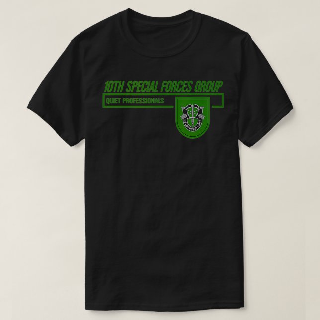 T-shirt 10e Groupe des forces spéciales (10e Groupe des fo (Design devant)