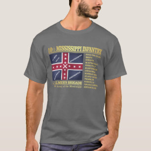 T-shirt 10e infanterie du Mississippi (BA2)